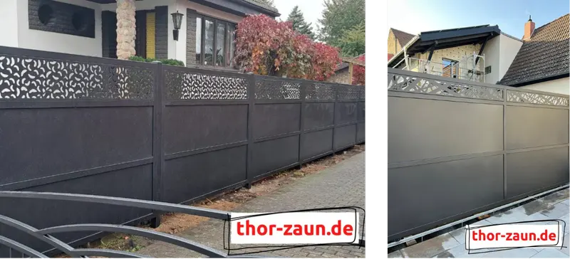 Sichtschutz moderne Mustern